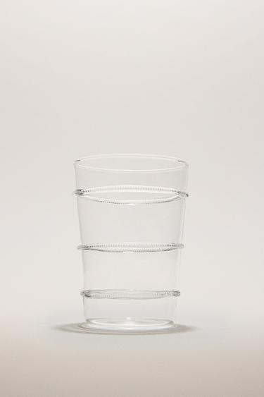 Zaras DRICKSGLAS I BOROSILIKATGLAS MED LINJER - 990