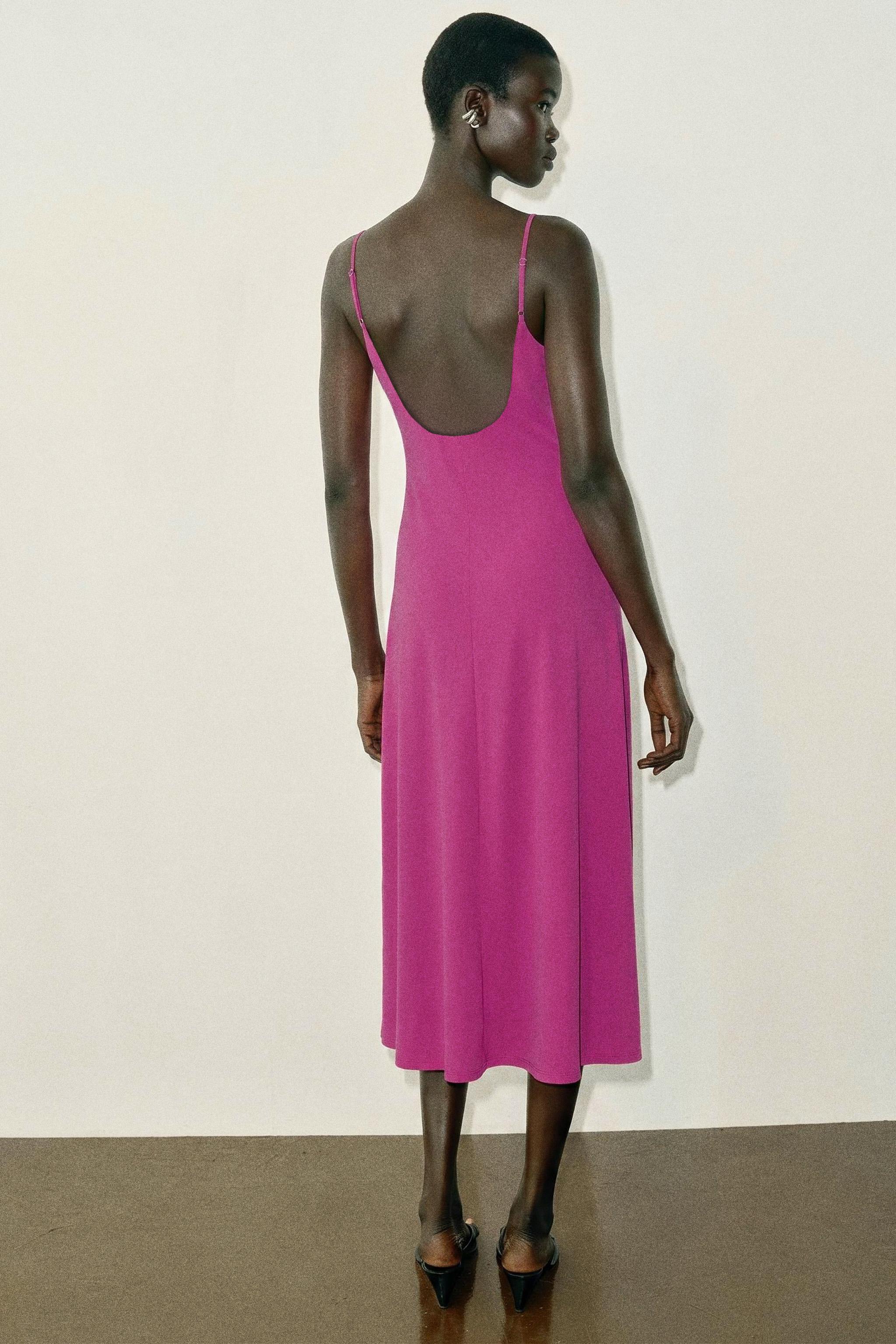 LONG STRAPPY DRESS