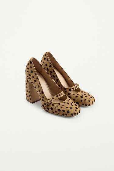 ZAPATO TACÓN ANIMAL PRINT  - THE ITEM ZARA WOMAN - Leopardo de Zara