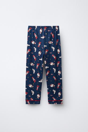 AGES 6-14 / HELLO KITTY © SANRIO PYJAMAS - Blue by Zara - Image 4