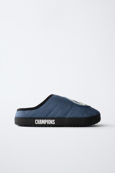 Zara UEFA CHAMPIONS LEAGUE ® SLIPPERS - Blue