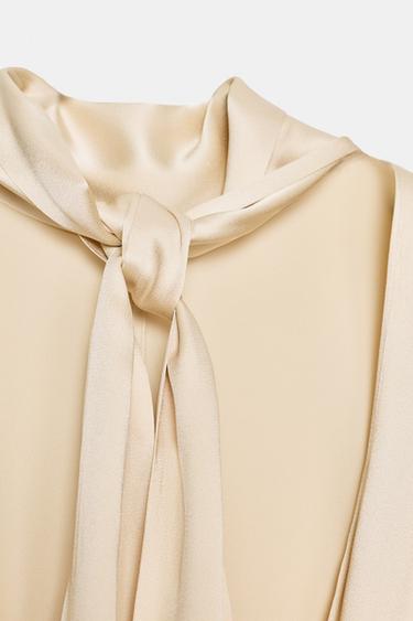 TUNIQUE SATINÉE ZW COLLECTION LIMITED EDITION - Cave de Zara - Image 4