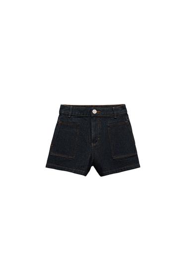 BERMUDA DENIM BOLSILLOS PLASTRÓN