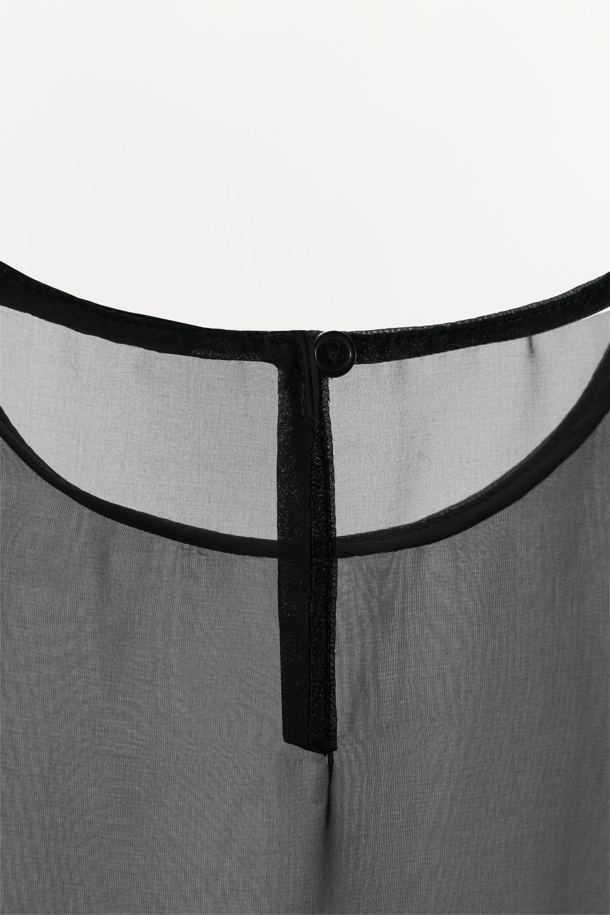Zara Triko VE Organze Top görsel 8