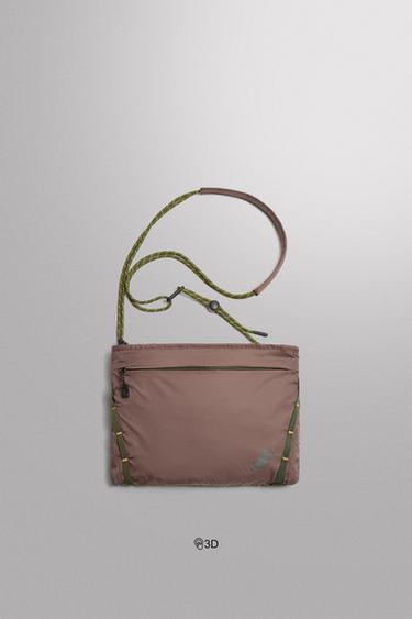 Zara SPORTY CROSSBODY BAG - Multi-color