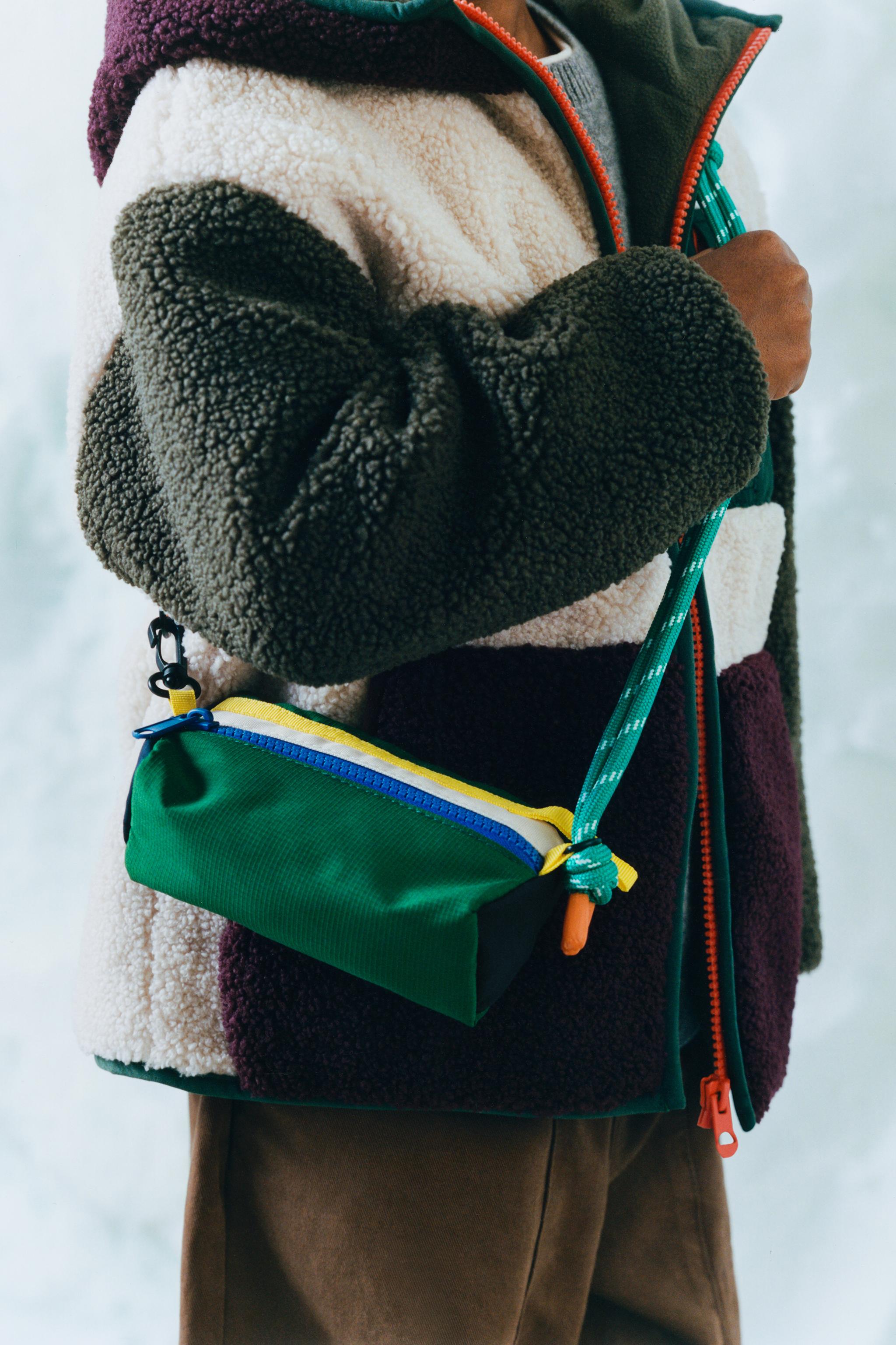 マルチカラー クロスボディバッグ - グリーン | ZARA Japan / 日本