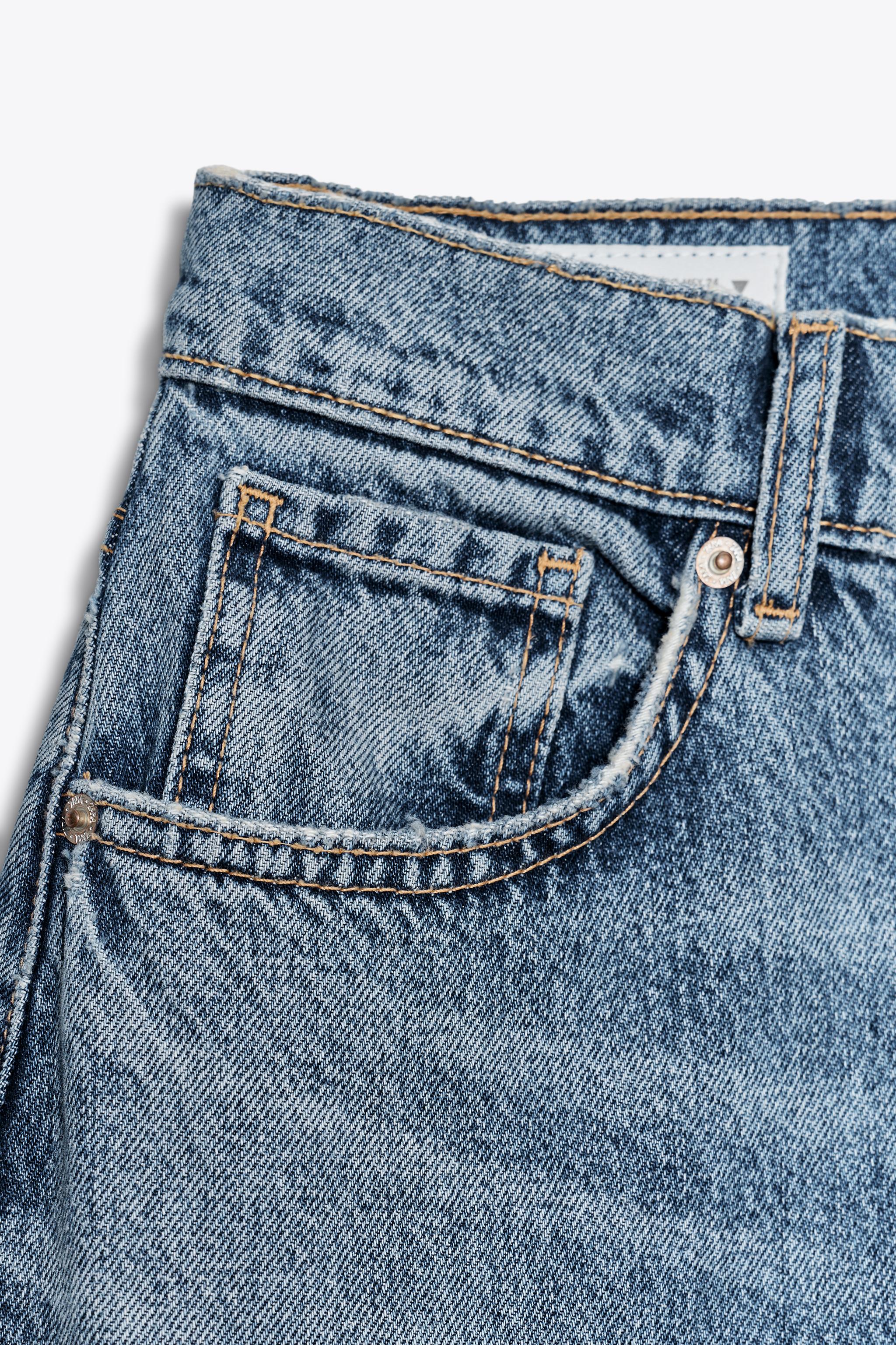 JEAN BARREL TRF TAILLE HAUTE