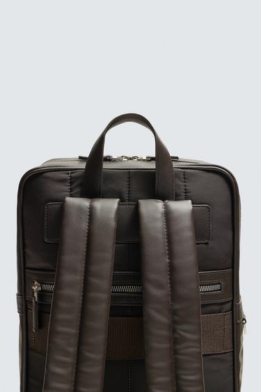 SAC À DOS TEXTURÉ - Marron de Zara - Image 4