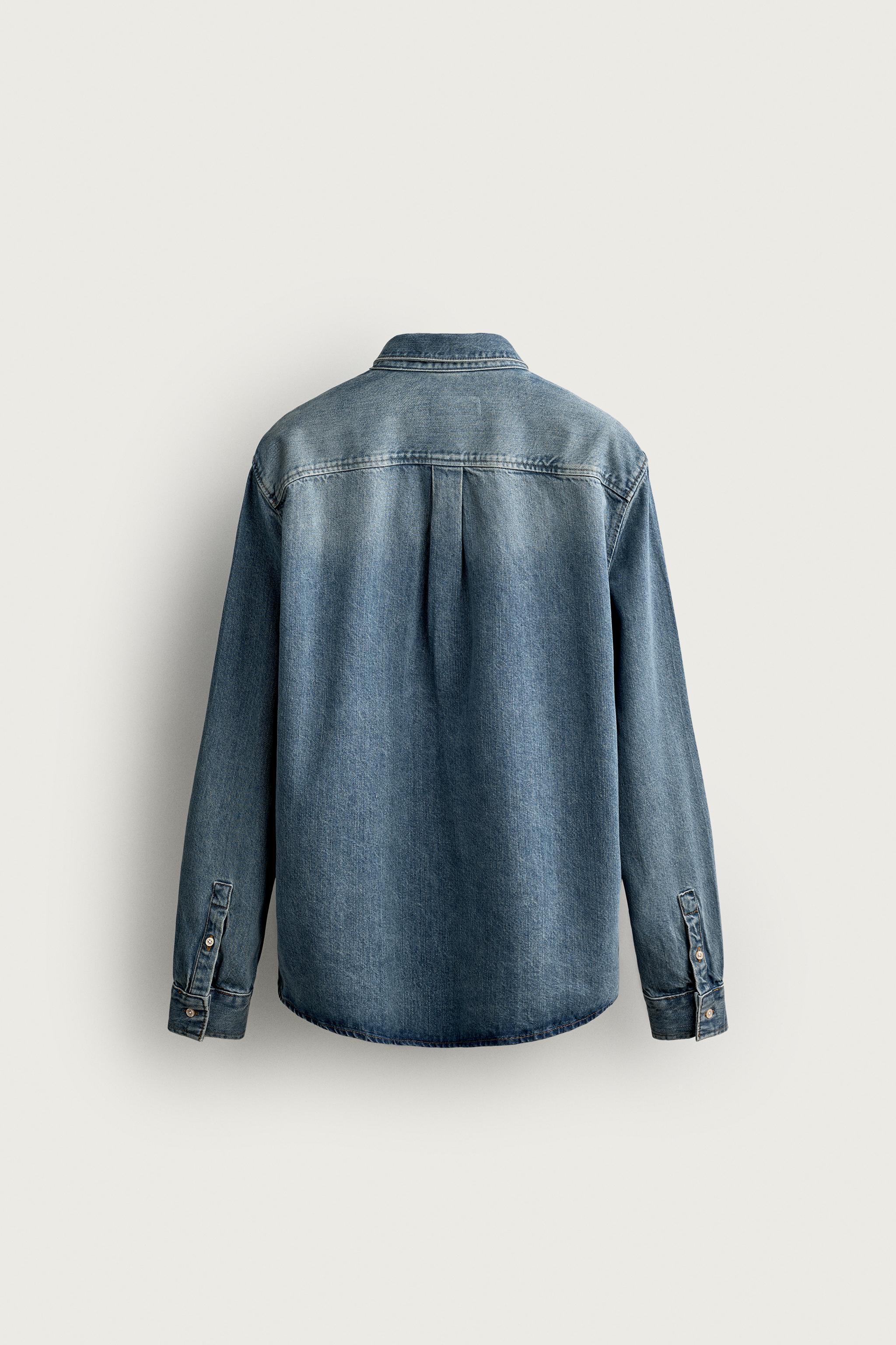 COTTON LYOCELL DENIM OVERSHIRT