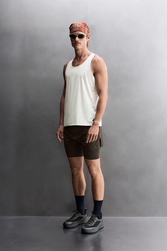 CAMISETA TANK RUNNING RIDAR© x ZARA - Crudo de Zara - Imagen 0