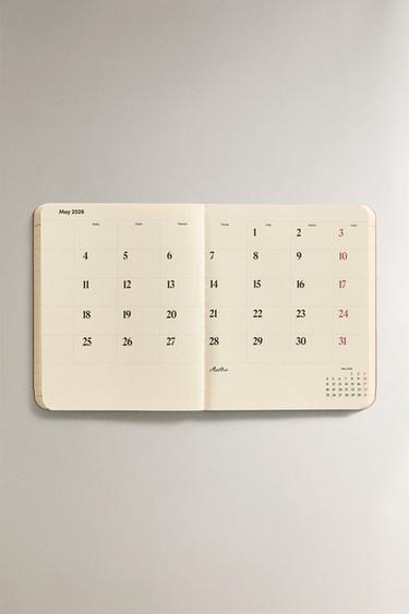 CARNET PLANIFICATEUR DE POCHE - Argent de Zara - Image 3