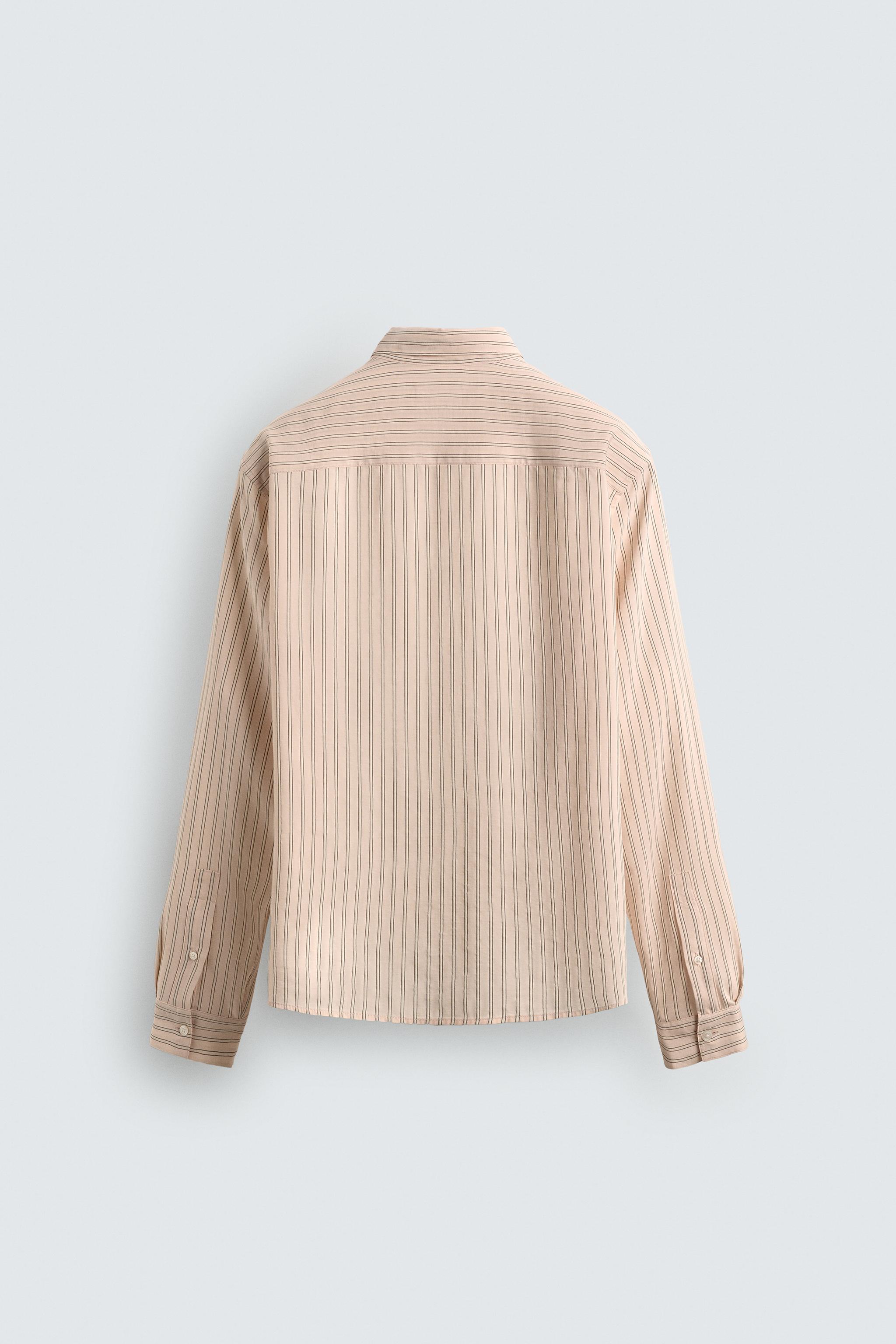 RELAXED FIT STRIPED SHIRT