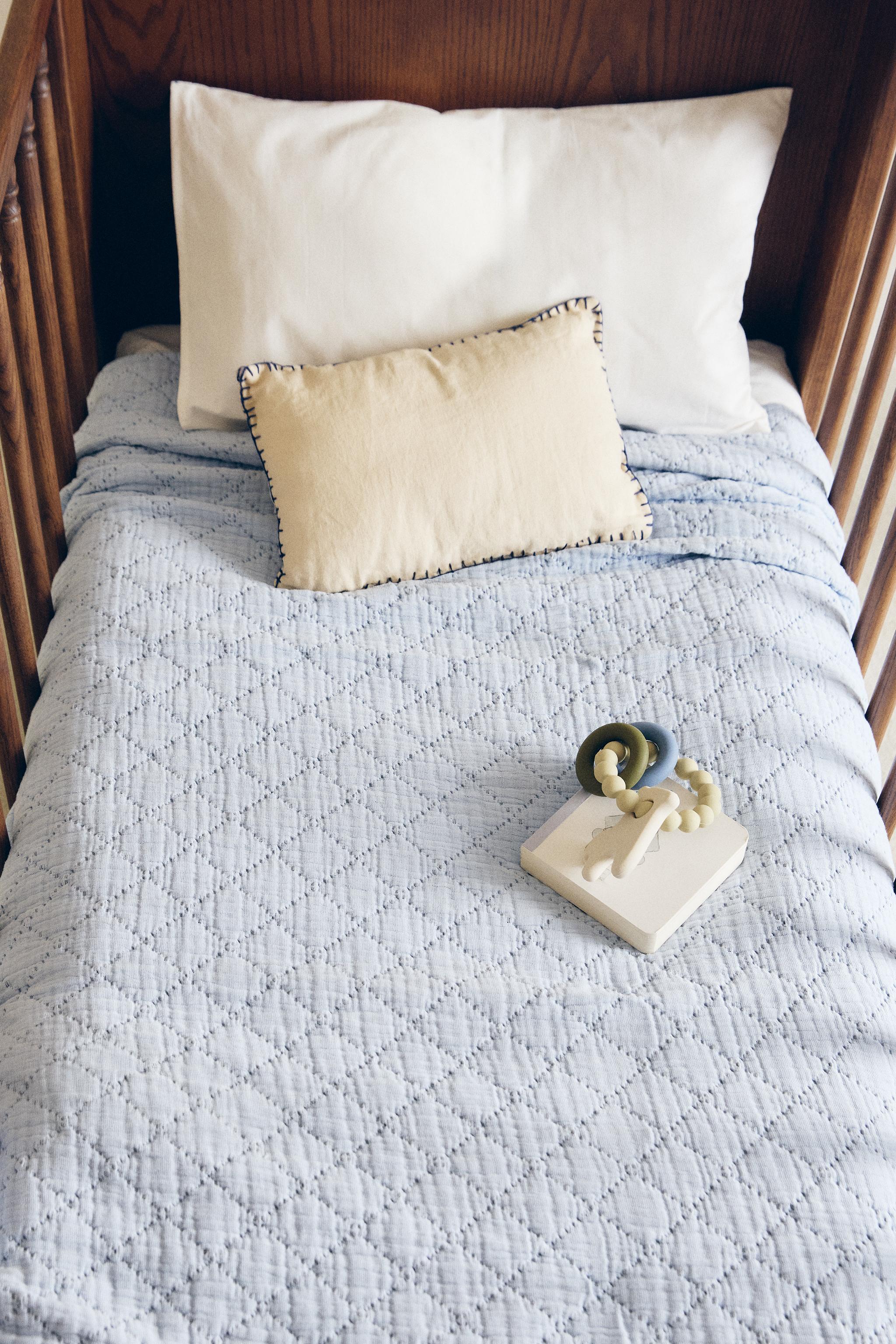 Zara KIDS DIAMOND BEDSPREAD — фото 6