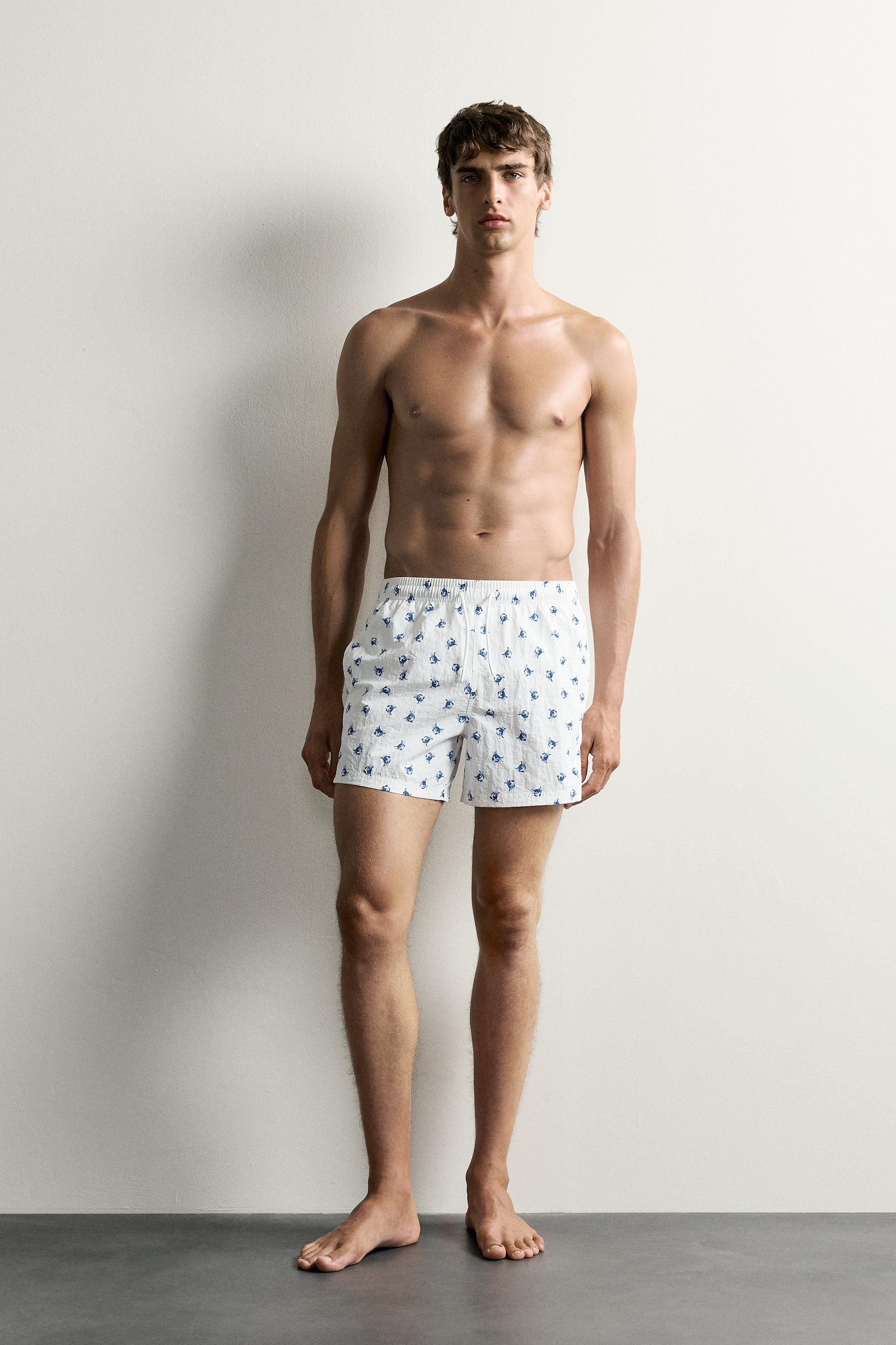 CRAB PRINT SWIMSUIT