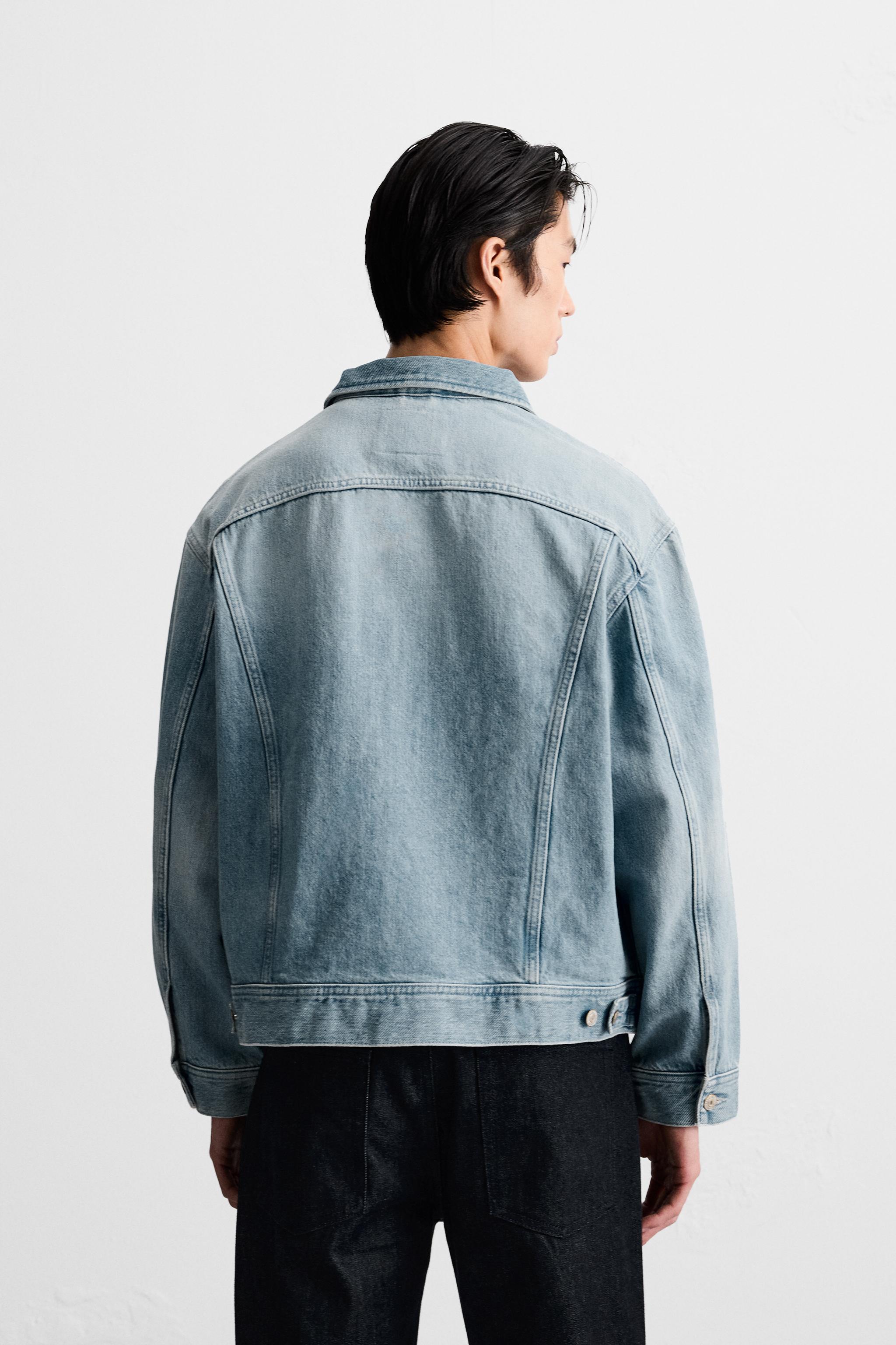 オーバーサイズ デニム ジャケット - ブラック | ZARA Japan / 日本