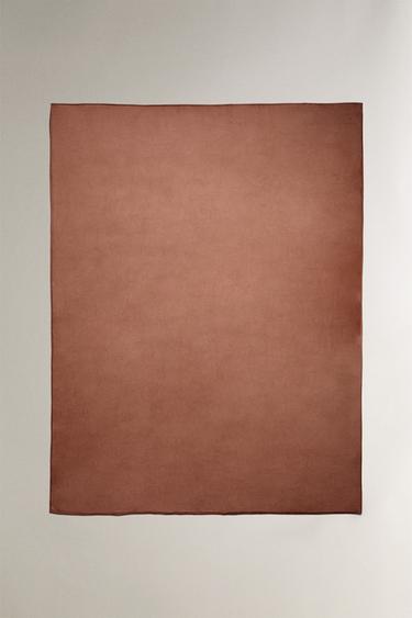 Zara FLEECE BLANKET - Dark pink