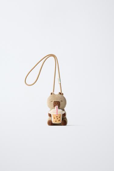 Zara CAPIBARA CAPYFUN © PHONE CROSSBODY BAG - Brown - Image 0