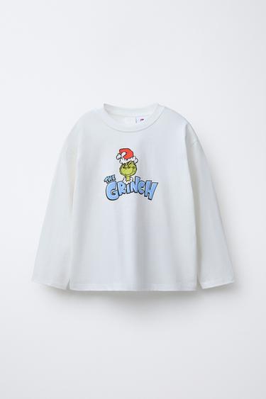 THE GRINCH ™ DR. SEUSS ENTERPRISES © PRINTED T-SHIRT - White by Zara