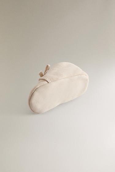 CHAUSSONS BLUCHER CUIR - Blanc écru de Zara - Image 4