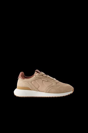 Zara CASUAL SNEAKERS - Brown - Image 0
