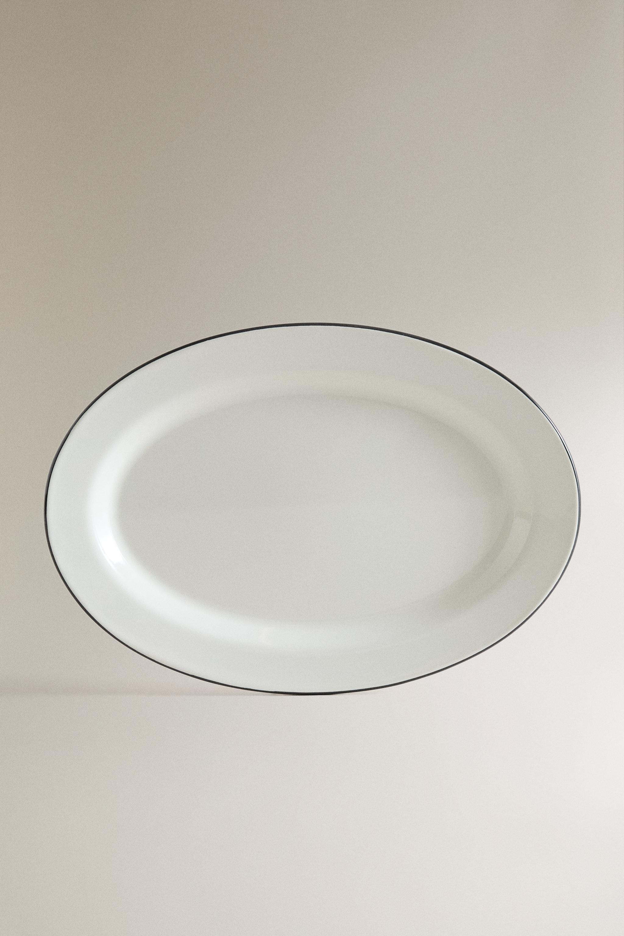 IRON RIM SERVING DISH