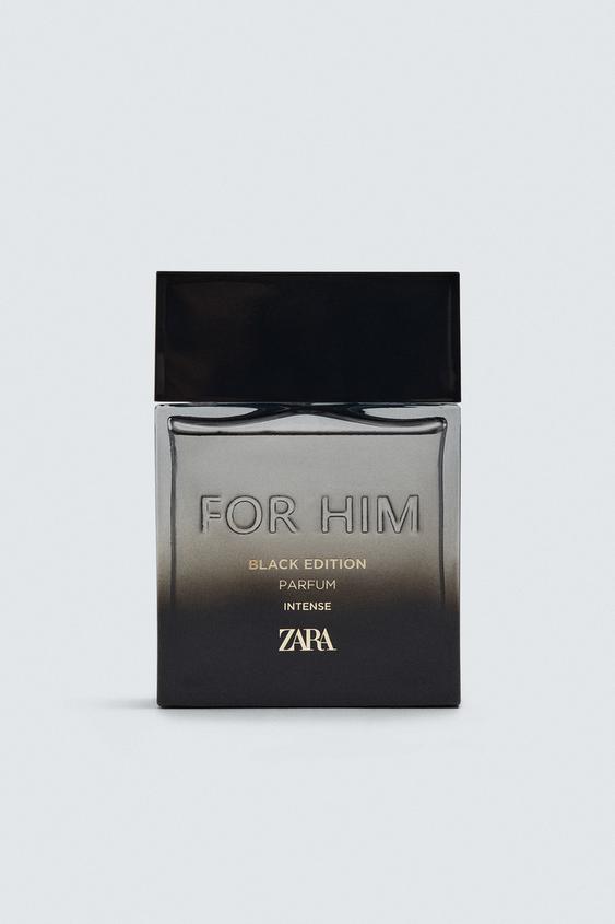 zara for him black edition intense