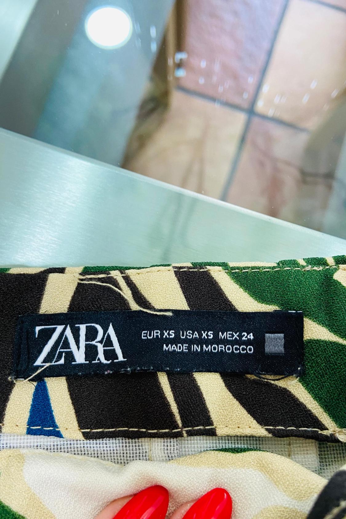PRINTED MINI SKIRT - Image 3