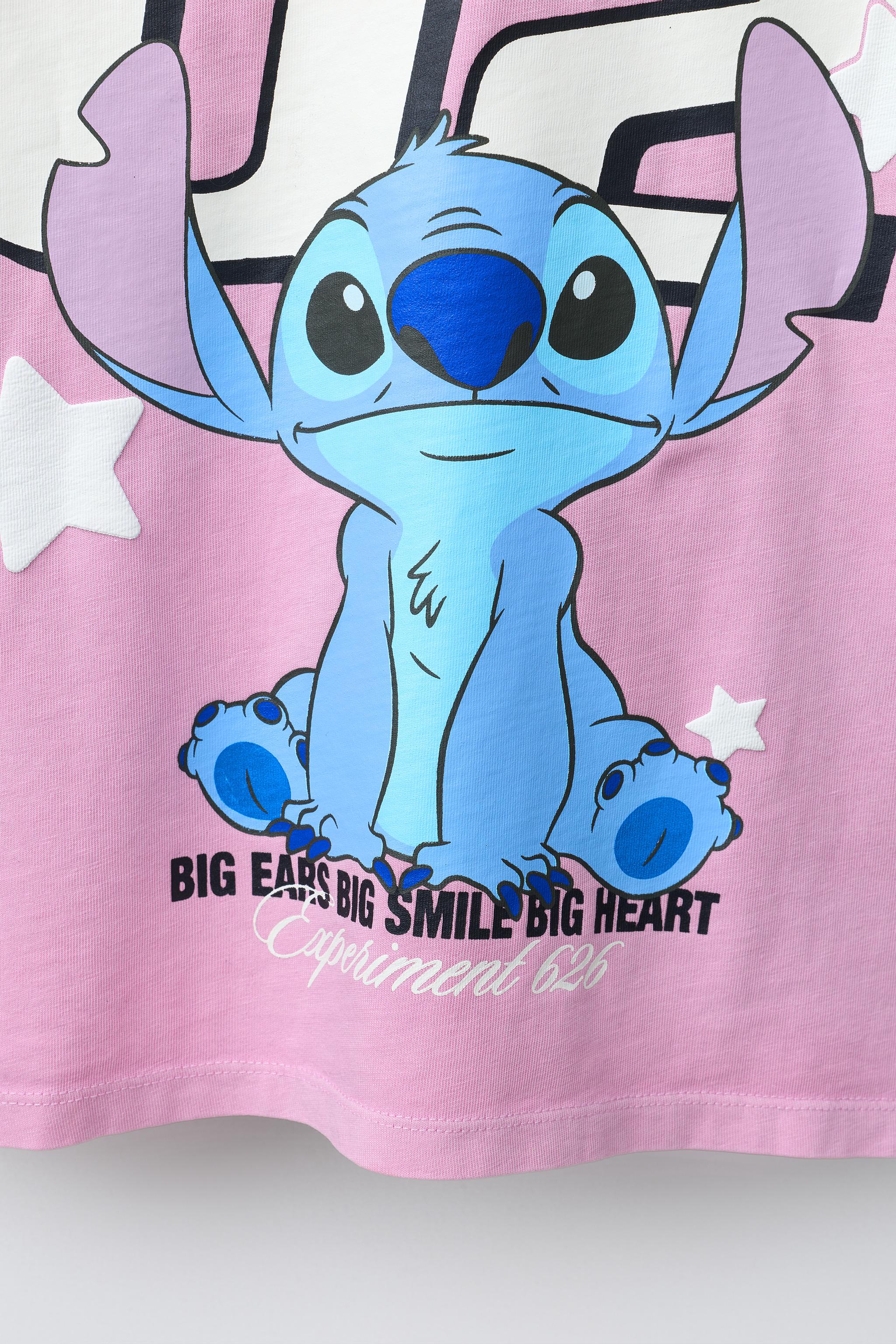 T-SHIRT ÉTOILES LILO & STITCH © DISNEY