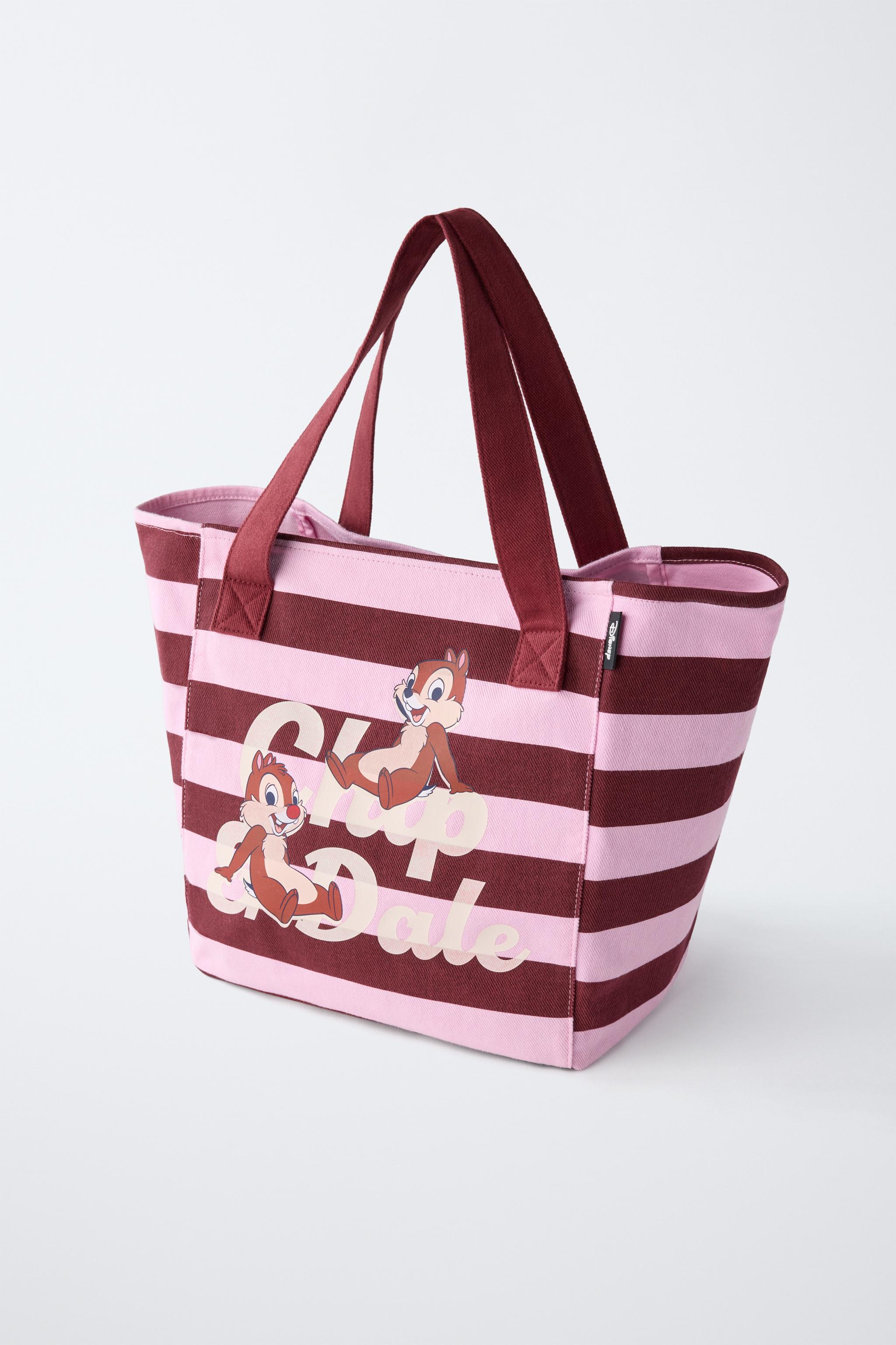 チップとデール©DISNEY トートバッグ - ピンク | ZARA Japan / 日本