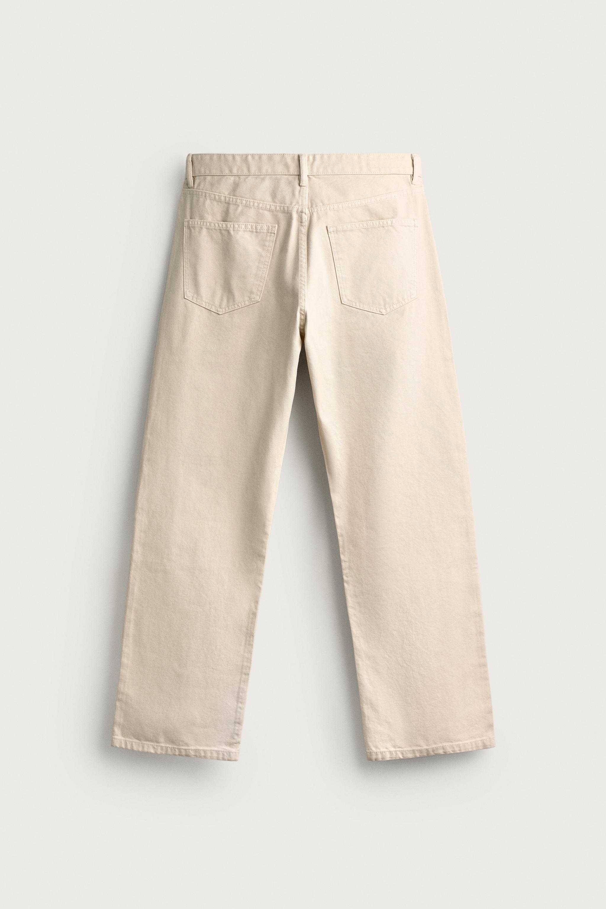 Мужские джинсы Zara LOOSE FIT PANTS — фото 7