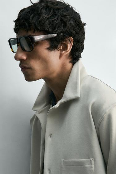 CHEMISE RELAXED FIT INTERLOCK - pierre de Zara - Image 4