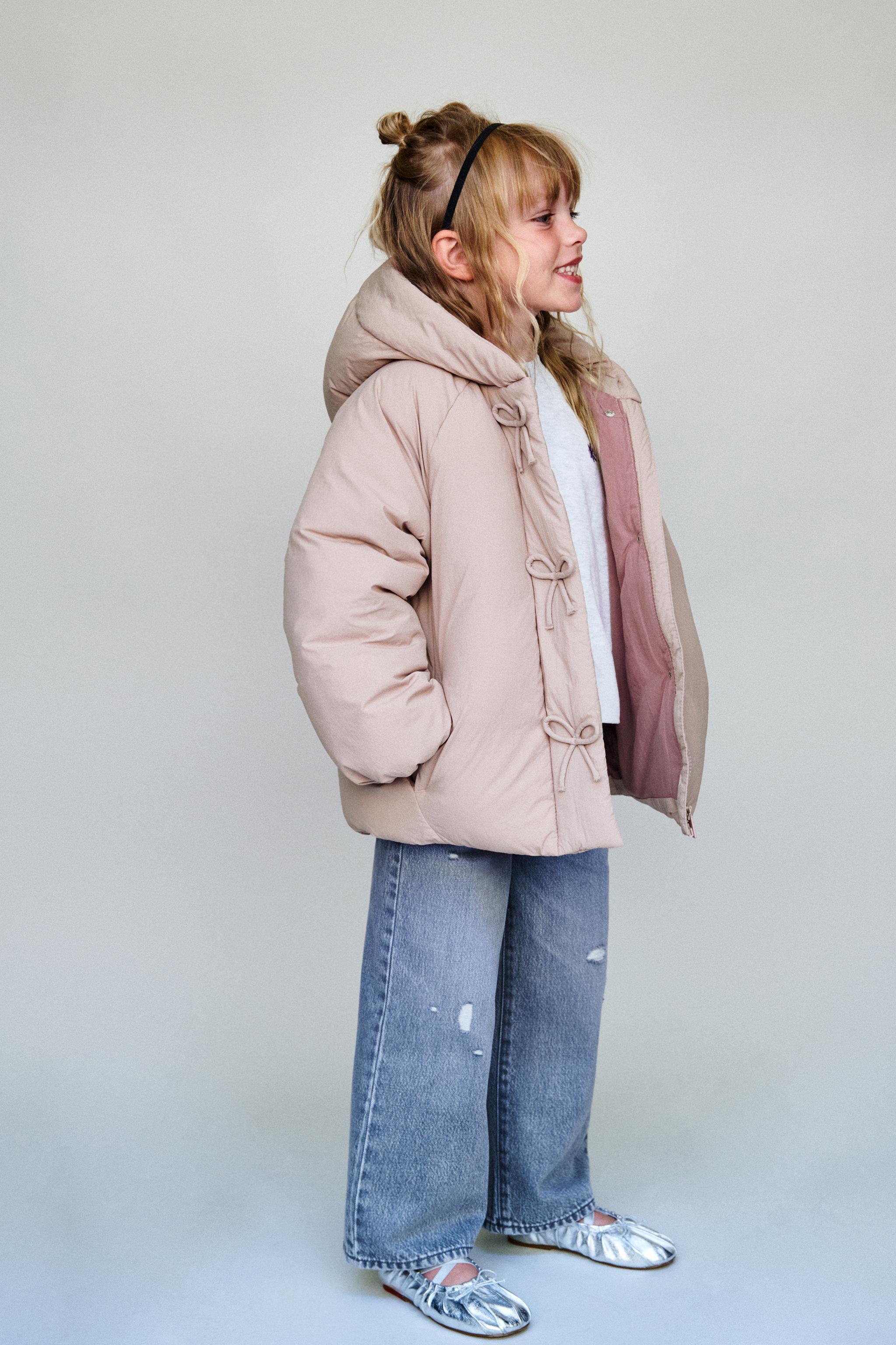 MANTEAU MATELASSÉ DÉPERLANT À NŒUDS