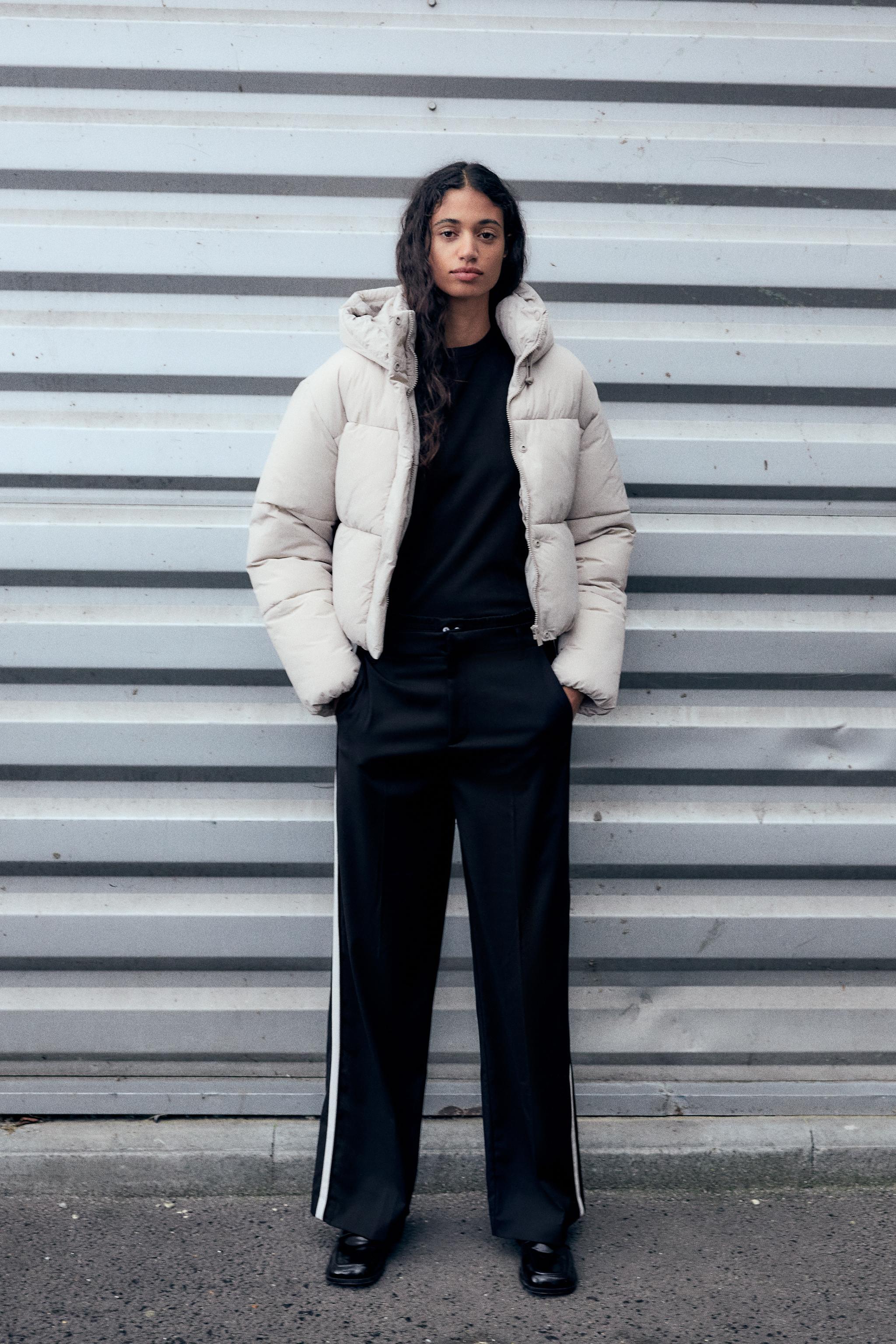 Jacket Anorak Blanco Zara Abrigos Hombre Anorak Hombre Zara