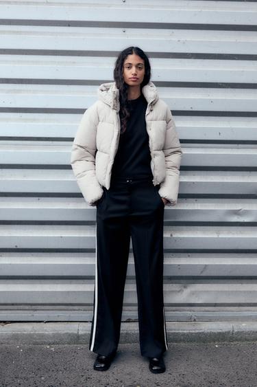 WATER-REPELLENT PUFFER ANORAK - Ecru by Zara - Image 0