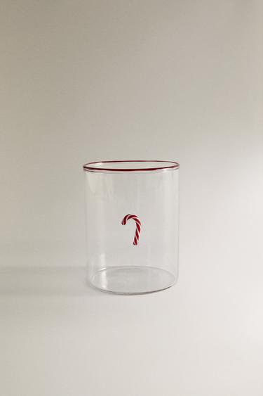 VERRE BOROSILICATE FIGURE NOËL - Rouge de Zara