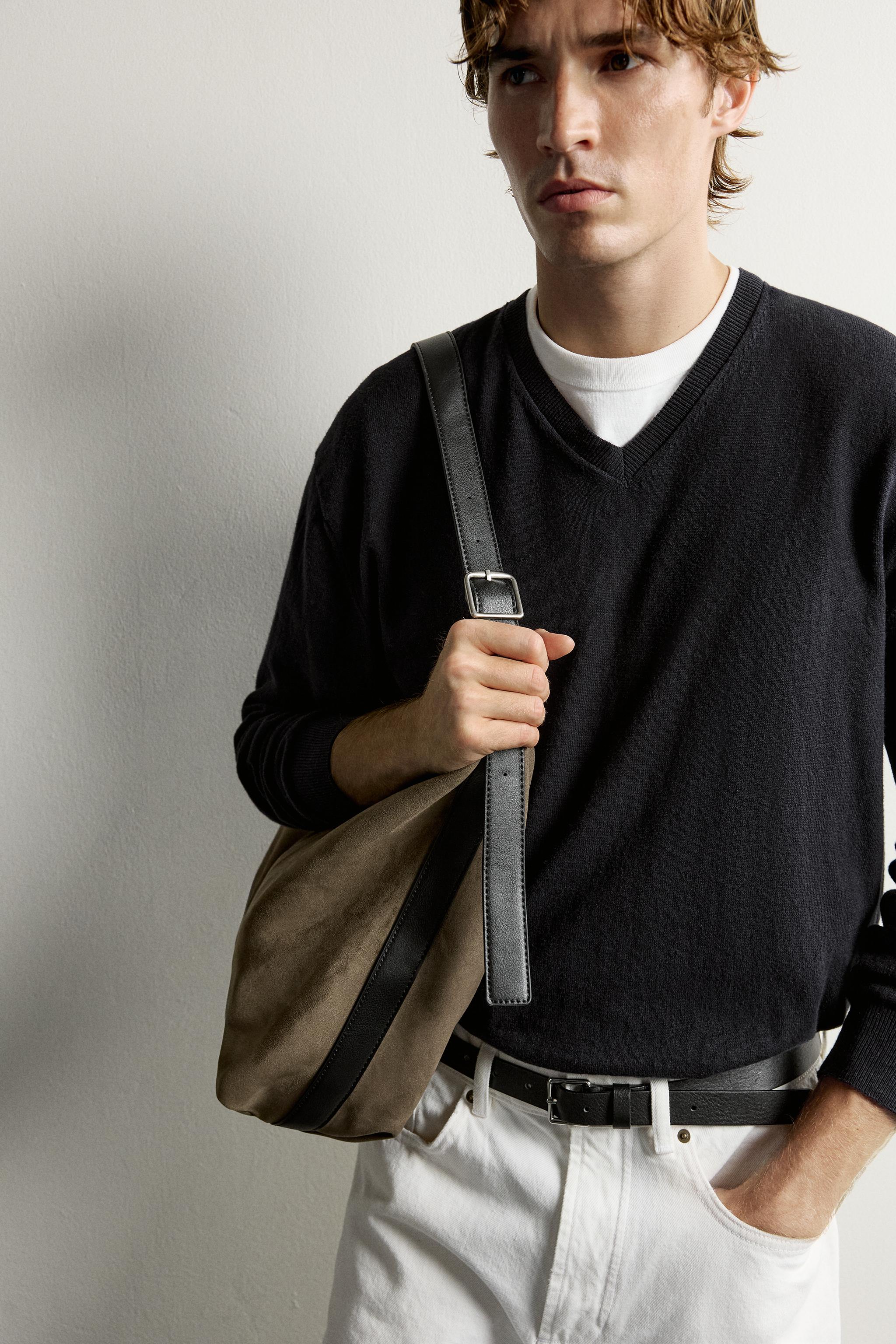 シンプルショッパーバッグ - カーキ | ZARA Japan / 日本