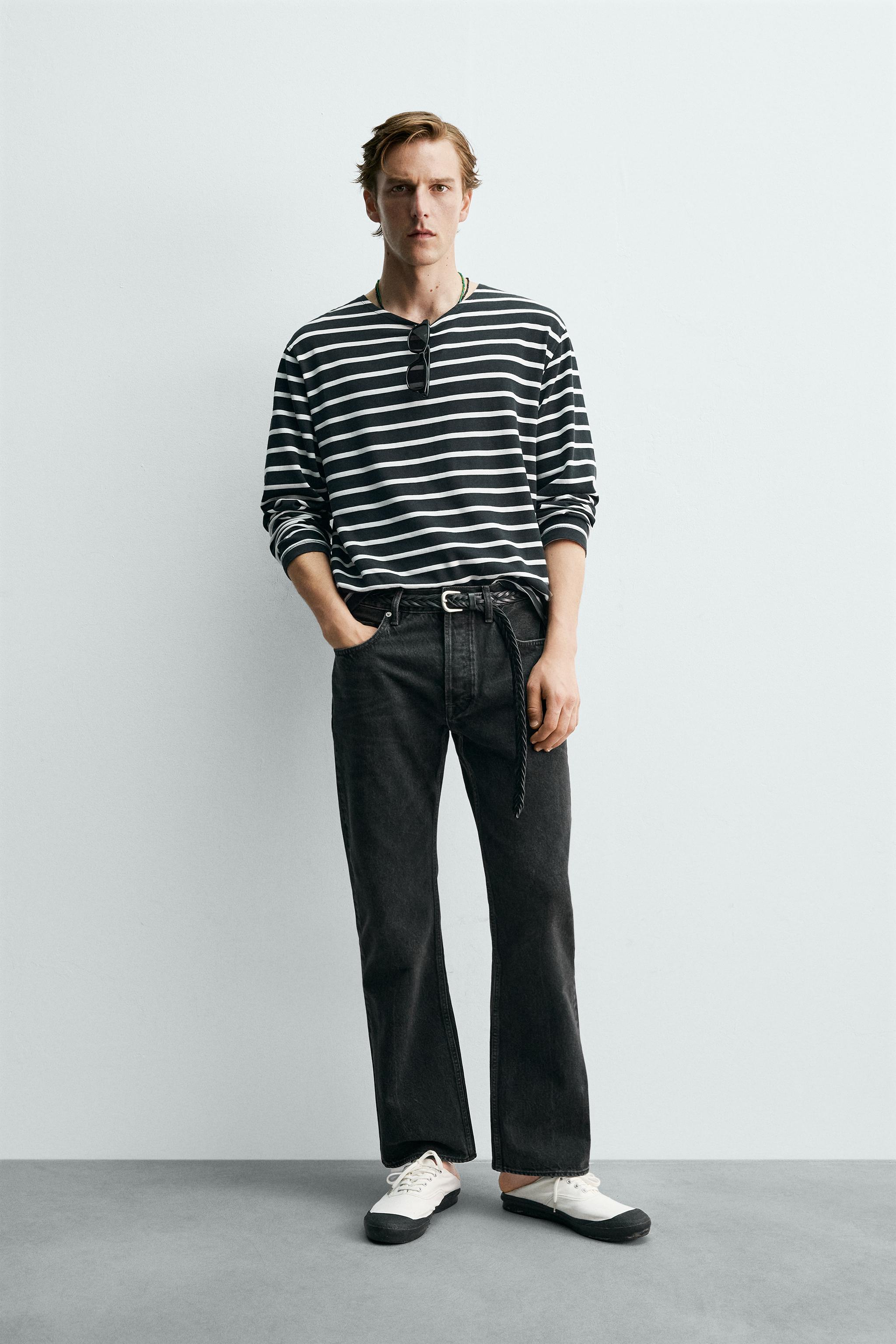 AARON LEVINE X ZARA STRAIGHT FIT BOOTCUT JEANS