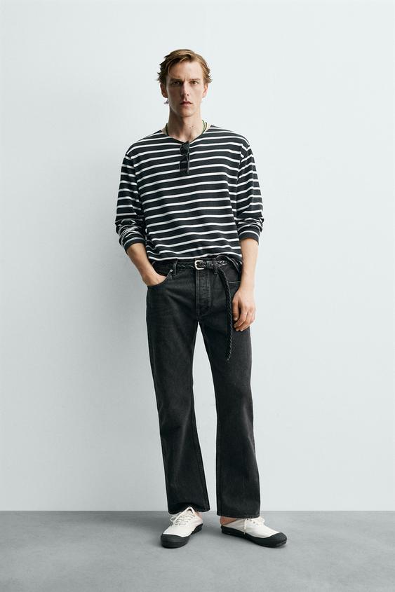 AARON LEVINE X ZARA STRAIGHT FIT BOOTCUT JEANS from Zara - $119