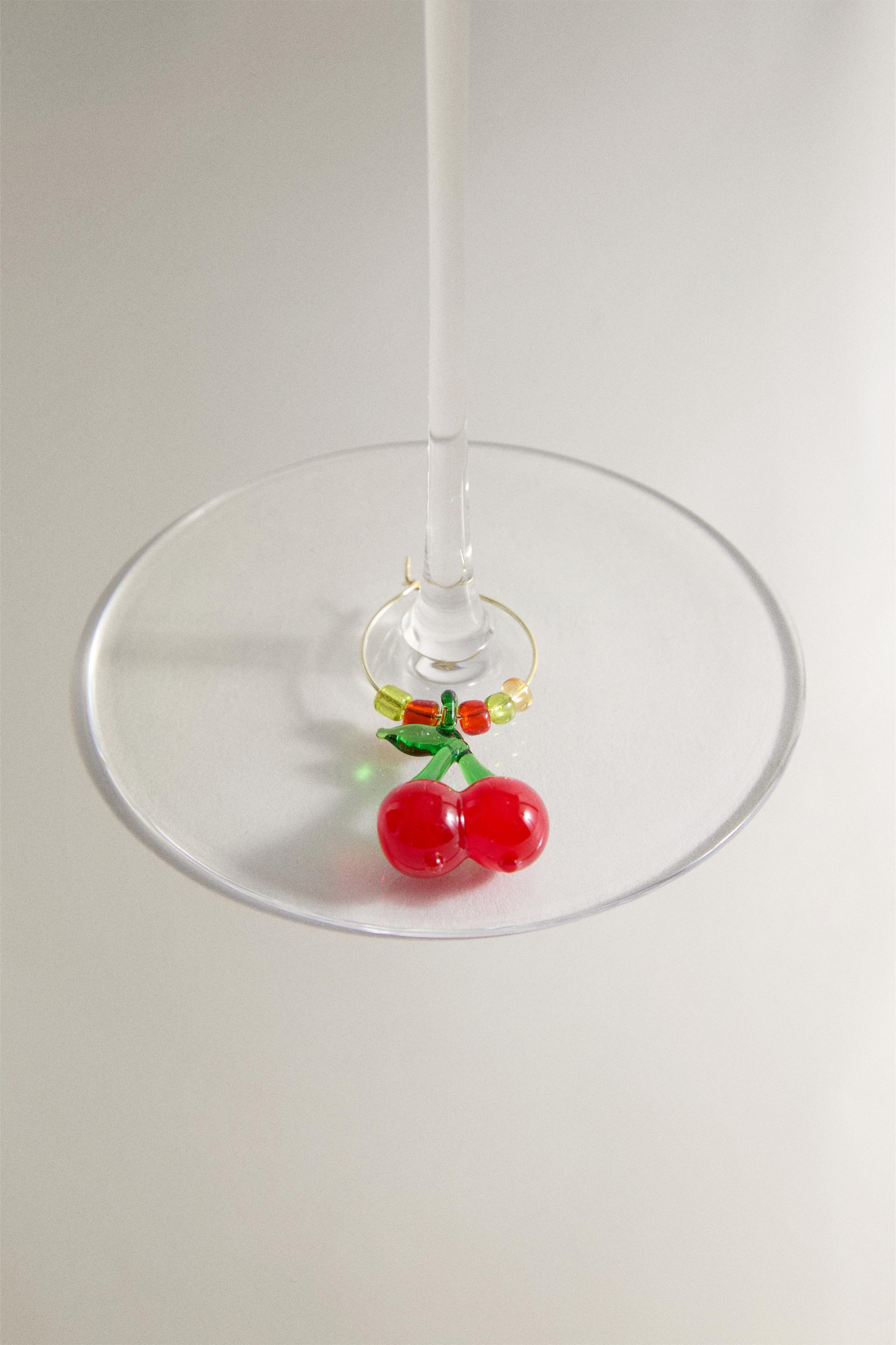 Zara PACK OF FRUIT GLASS CHARMS (PACK OF 6) — фото 3