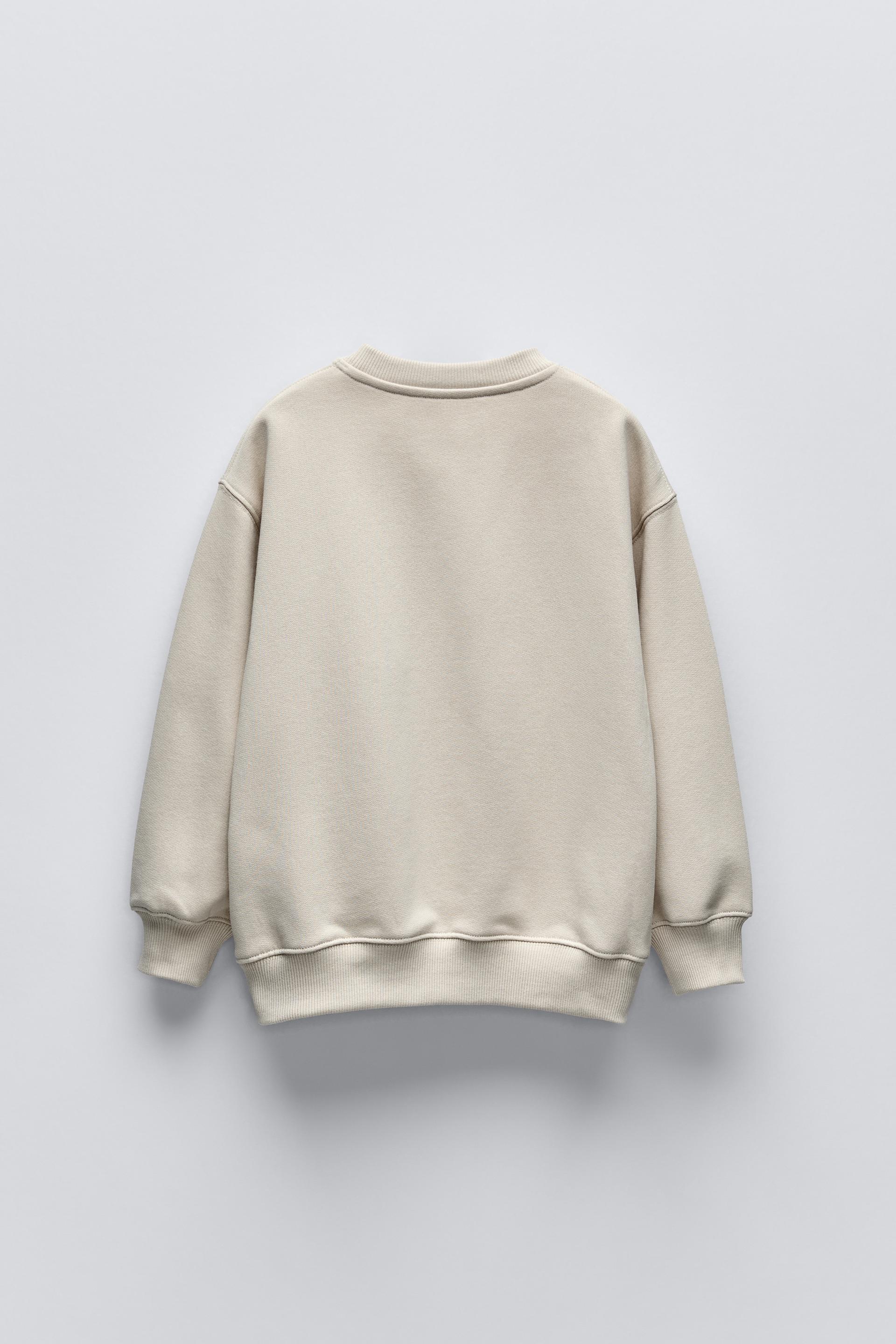 Shops Zara sweatshirts