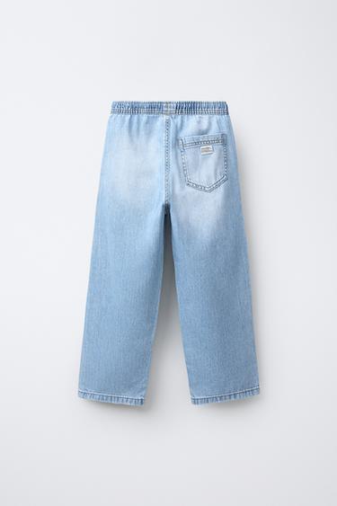 JEAN DROIT FLUIDE - Bleu moyen de Zara - Image 1