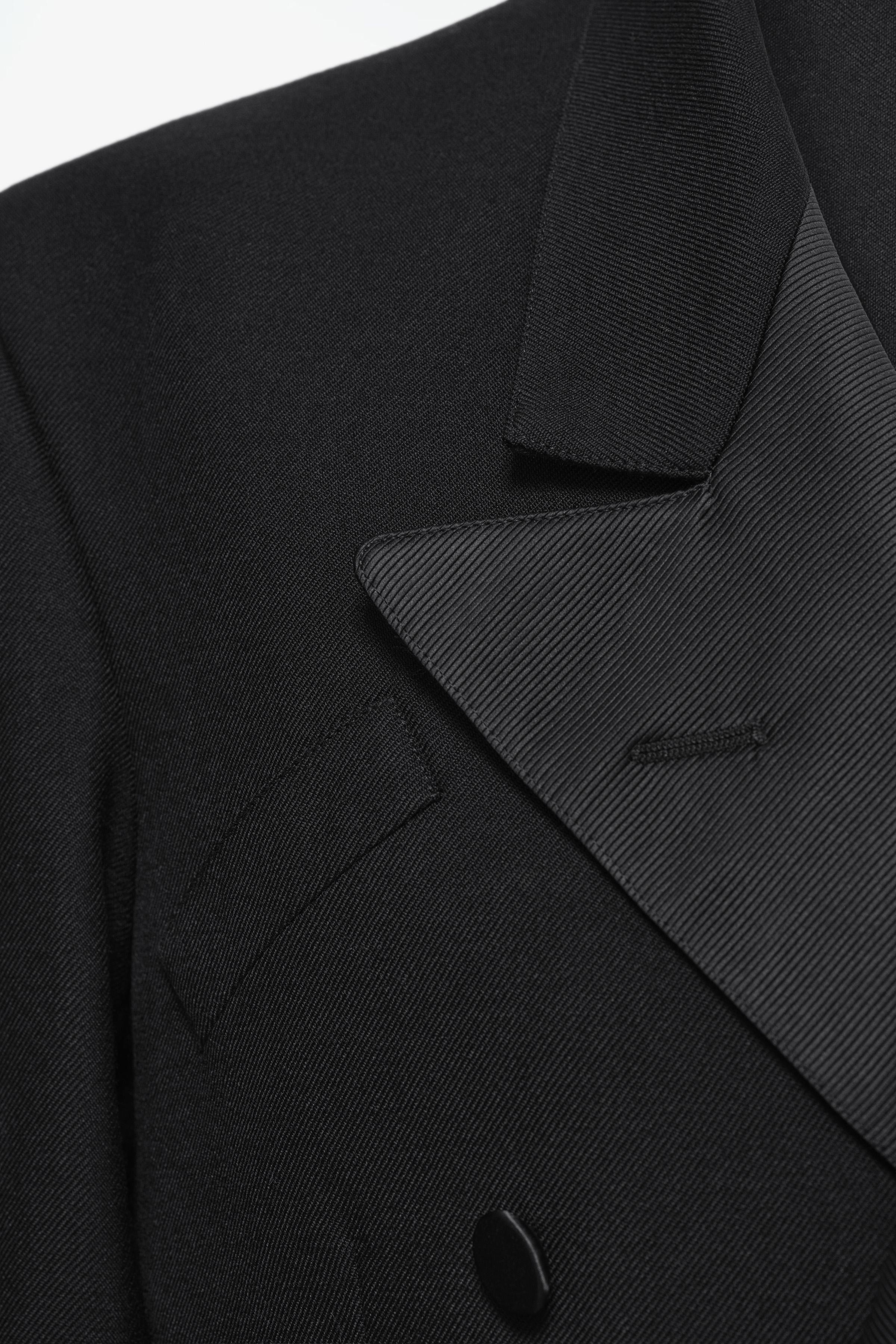 LIMITED EDITION 100% WOOL TUXEDO BLAZER