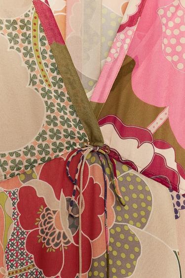 ZW COLLECTION FLORAL DRESS - Printed by Zara - Image 6