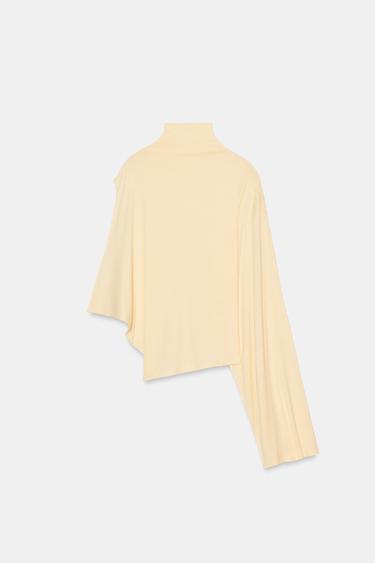 ASYMMETRIC FLOWING TOP - Butter by Zara - Image 5