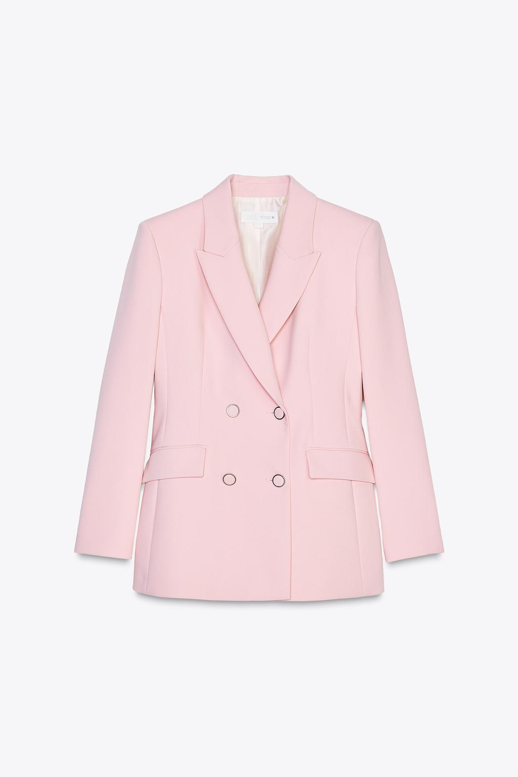 Thumbnail image for DOUBLE-BREASTED BLAZER WITH ELBOW PATCHES