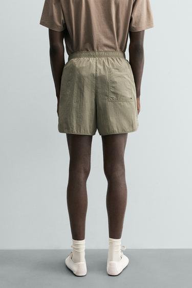 SHORT TECHNICAL BERMUDA SHORTS - Grey green by Zara - Image 2