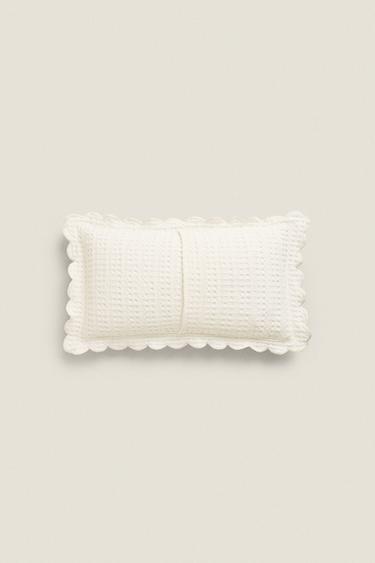 HOUSSE DE COUSSIN ENFANT ONDULÉE - Crème de Zara - Image 3