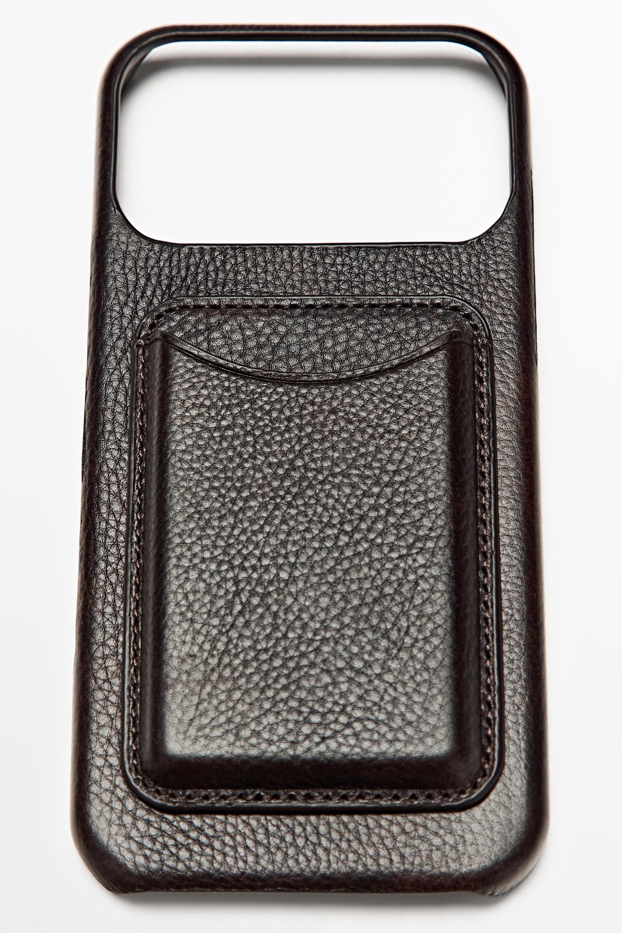 Coque iPhone 17 Pro Max en cuir nappa