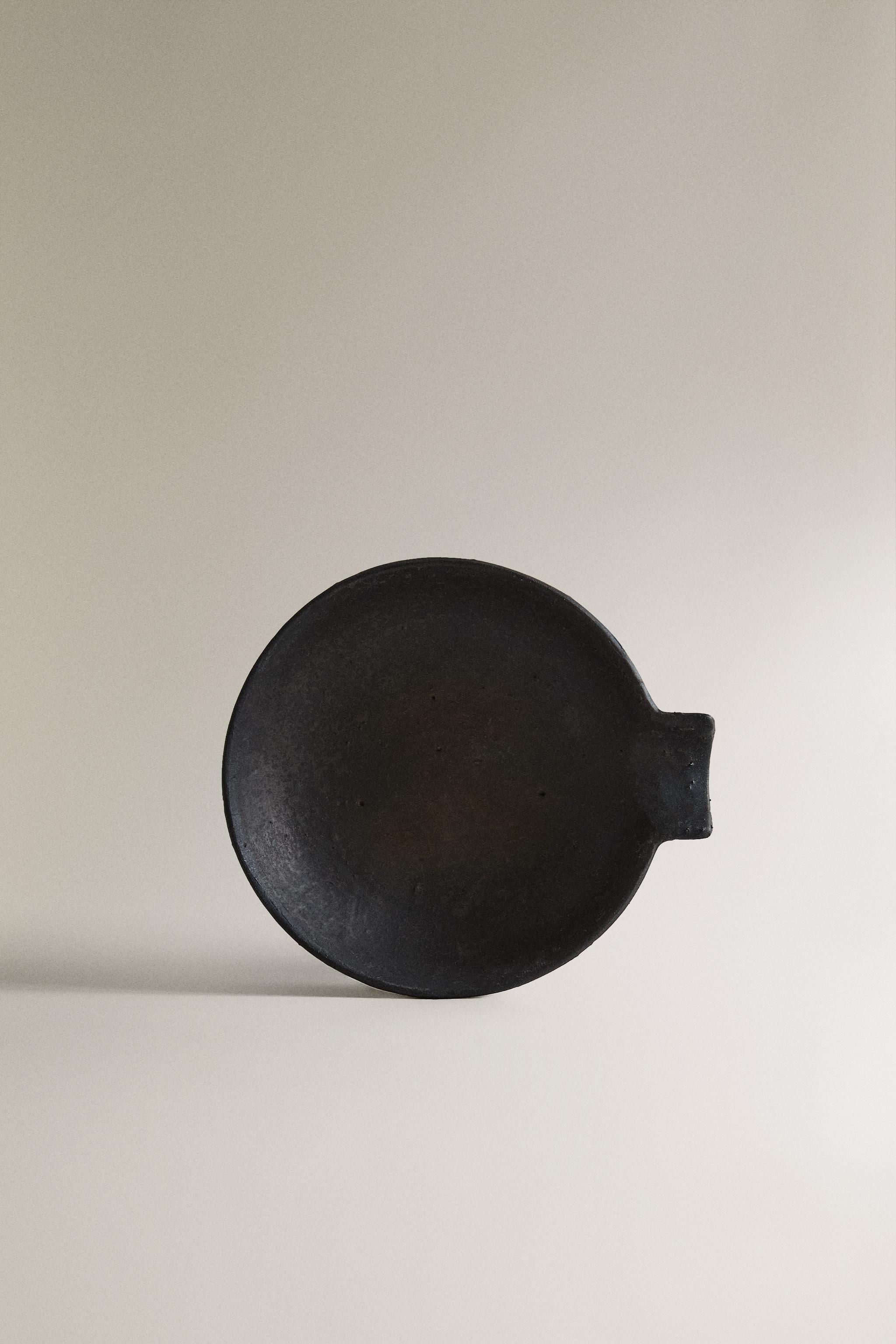 【ZARA 】黒い円形皿5枚セット 40400509800-e1.jpg?ts=