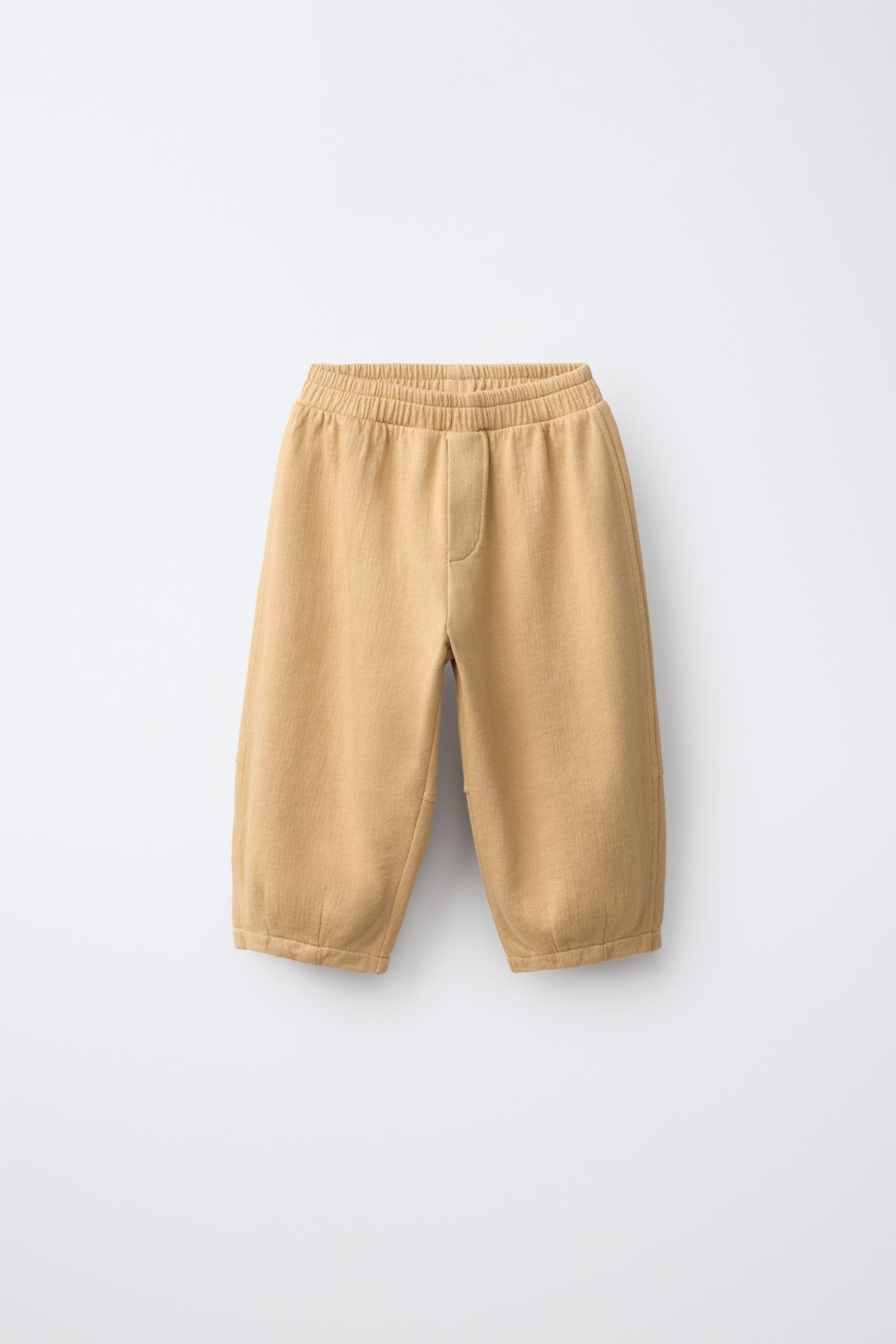 PANTALON EN MOLLETON BARREL